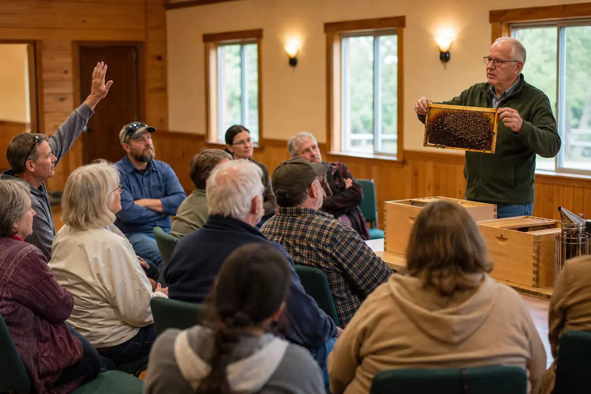 Local beekeepers learning together
